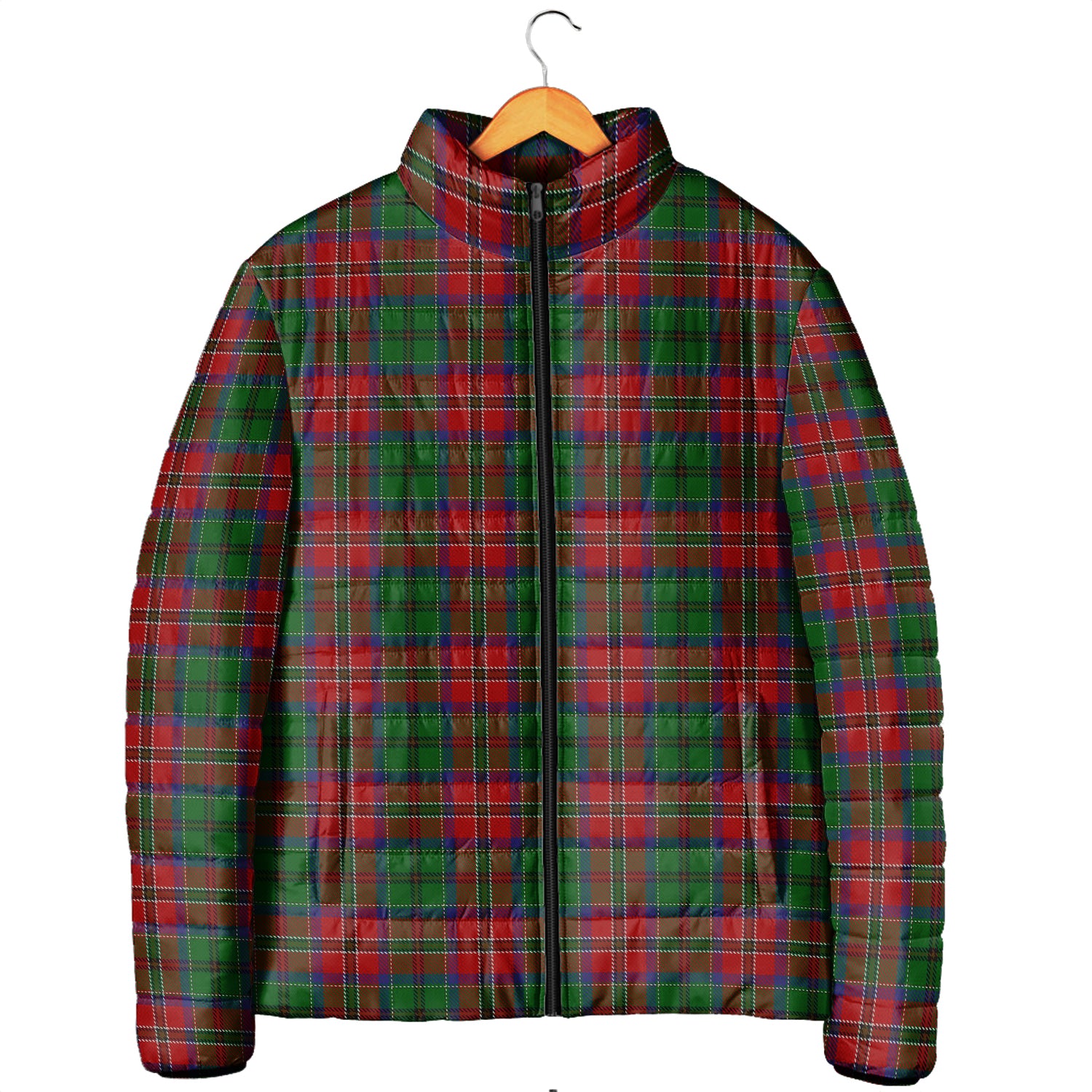 MacCulloch (McCulloch) Tartan Padded Jacket Men's Padded Jacket - Tartan Vibes Clothing