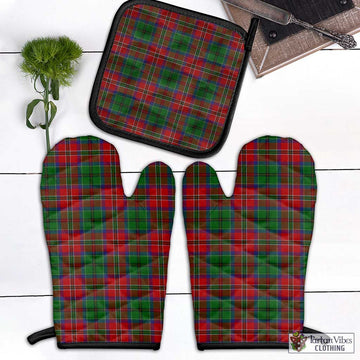 MacCulloch (McCulloch) Tartan Combo Oven Mitt & Pot-Holder Combo 1 Oven Mitt & 1 Pot-Holder Black - Tartan Vibes Clothing