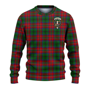 MacCulloch Tartan Knitted Sweater with Family Crest - Tartanvibesclothing
