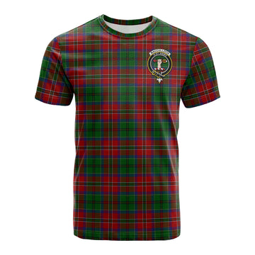 MacCulloch Tartan T-Shirt with Family Crest