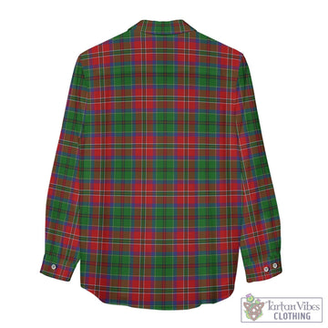 MacCulloch (McCulloch) Tartan Women's Casual Shirt with Family Crest