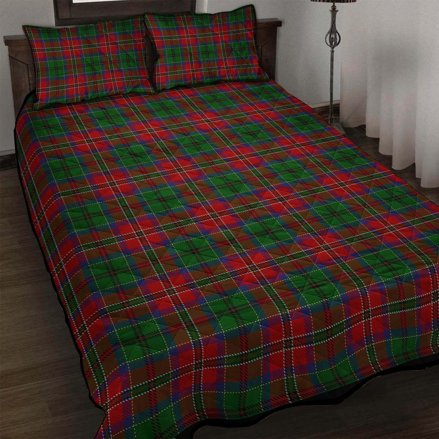 MacCulloch (McCulloch) Tartan Quilt Bed Set - Tartan Vibes Clothing