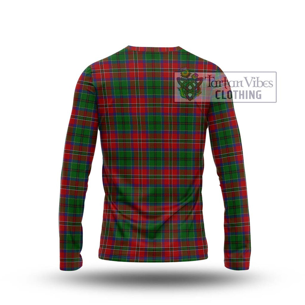 MacCulloch (McCulloch) Tartan Long Sleeve T-Shirt with Family Crest DNA In Me Style - Tartanvibesclothing Shop