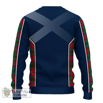 MacCulloch (McCulloch) Tartan Knitted Sweater with Family Crest and Lion Rampant Vibes Sport Style - Tartan Vibes Clothing
