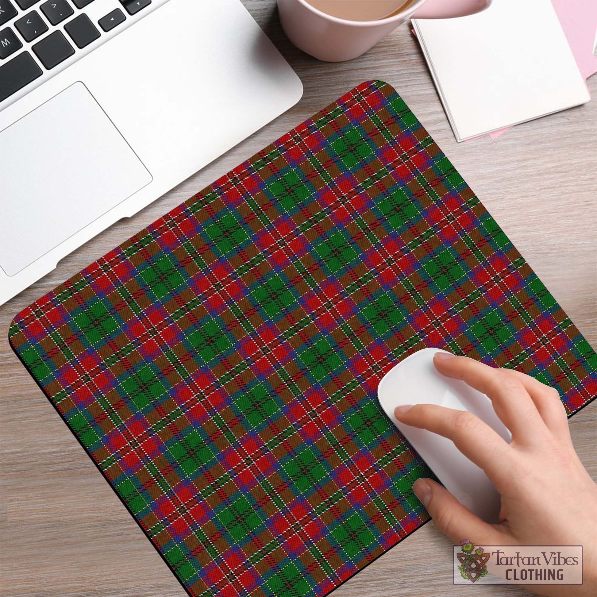 Tartan Vibes Clothing MacCulloch Tartan Mouse Pad