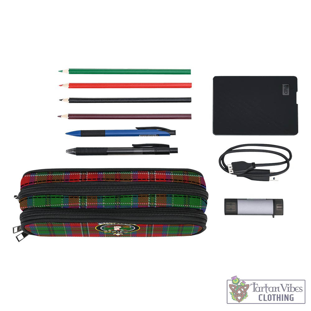 Tartan Vibes Clothing MacCulloch Tartan Pen and Pencil Case with Family Crest