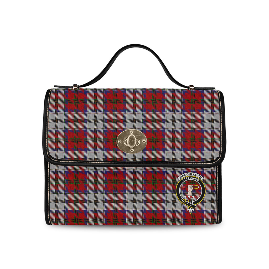 macculloch-dress-tartan-leather-strap-waterproof-canvas-bag-with-family-crest