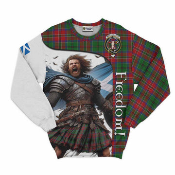 MacCulloch (McCulloch) Crest Tartan Sweatshirt Inspired by the Freedom of Scottish Warrior