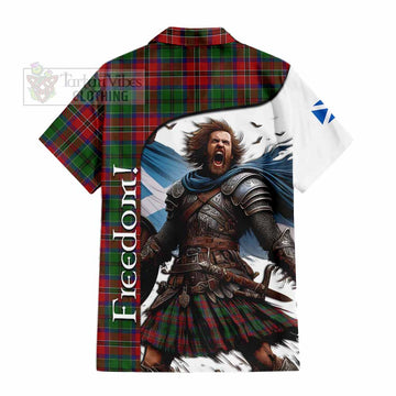 MacCulloch (McCulloch) Crest Tartan Hawaiian Shirt Inspired by the Freedom of Scottish Warrior