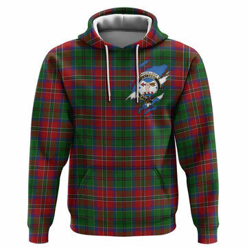 MacCulloch (McCulloch) Clan Crest In Me Tartan Hoodie Scotland Flag Style