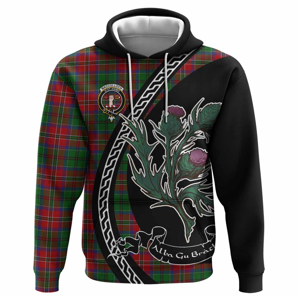MacCulloch (McCulloch) Family Crest Tartan Hoodie Alba Thistle Inspired - Tartan Vibes Clothing