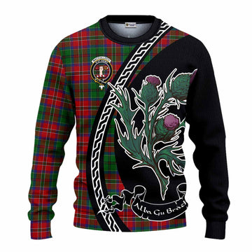 MacCulloch (McCulloch) Family Crest Tartan Knitted Sweater Alba Thistle Inspired - Tartan Vibes Clothing