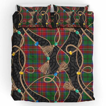 MacCulloch (McCulloch) Scottish Tartan Twisted Ropes Stylized Bedding Set UK Bedding Set UK King 91*87 inch - Tartan Vibes Clothing