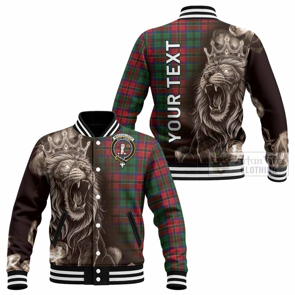 MacCulloch (McCulloch) Tartan Baseball Jacket Roaring Lion Heritage