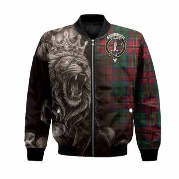 MacCulloch (McCulloch) Tartan Bomber Jacket Roaring Lion Heritage