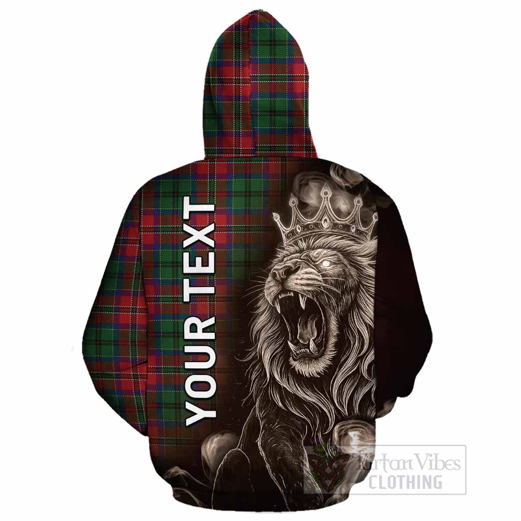 MacCulloch (McCulloch) Tartan Cotton Hoodie Roaring Lion Heritage