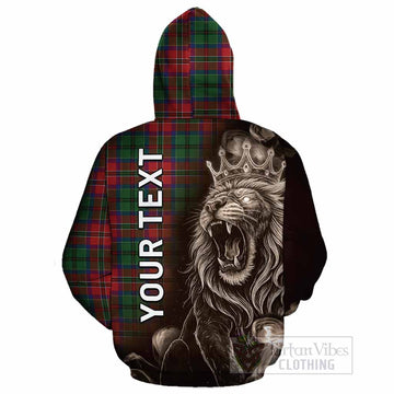MacCulloch (McCulloch) Tartan Cotton Hoodie Roaring Lion Heritage