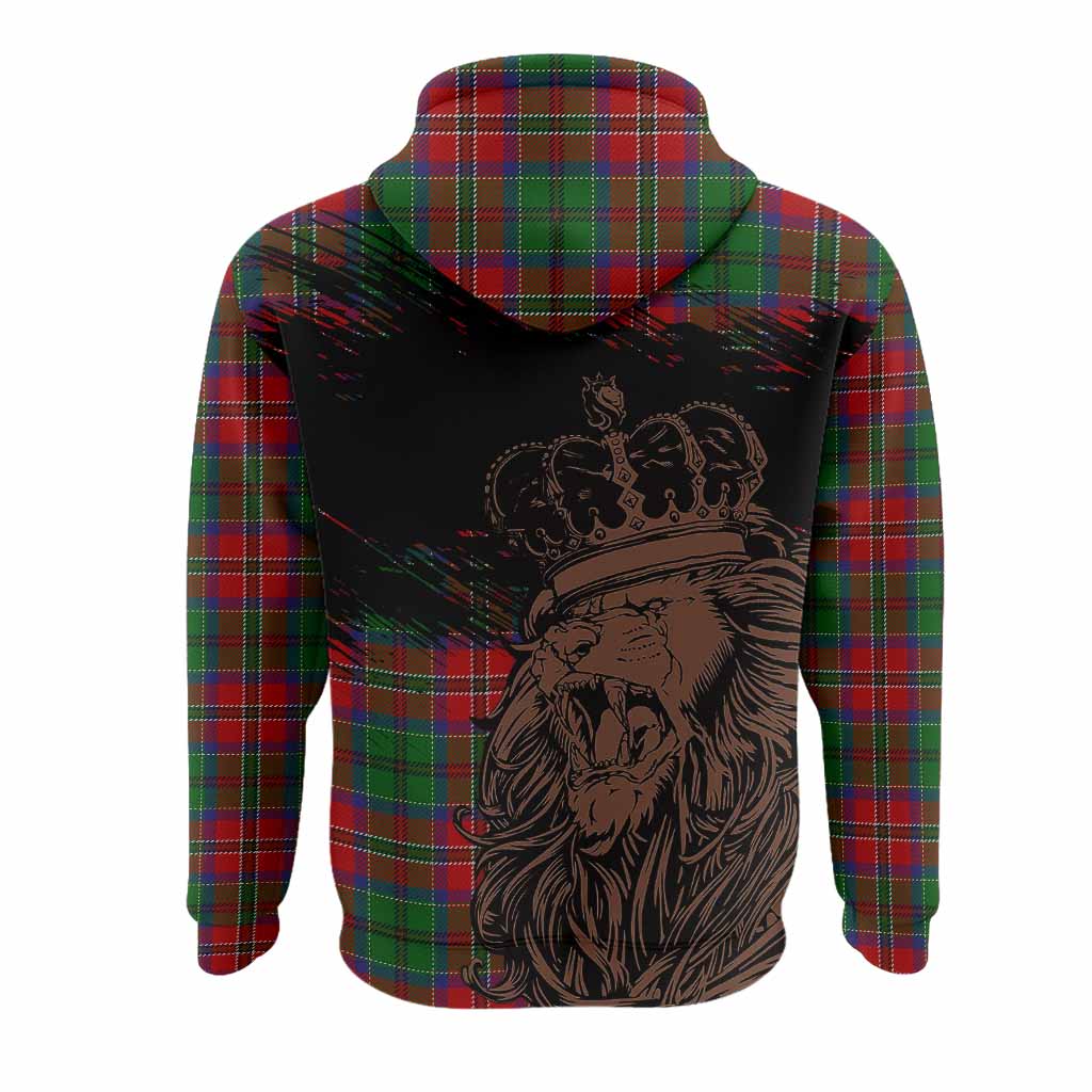 MacCulloch (McCulloch) Tartan Crest Hoodie Crowned Lion Heritage Style