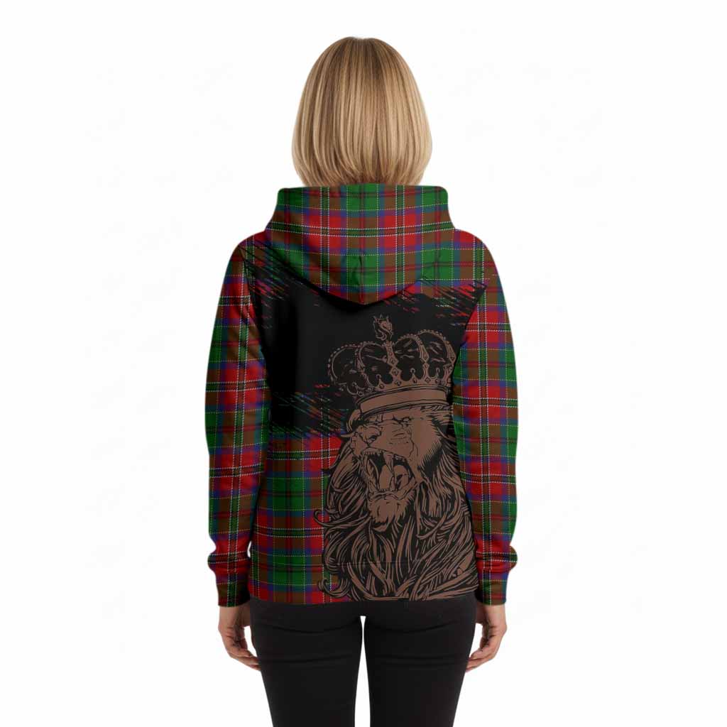 MacCulloch (McCulloch) Tartan Crest Hoodie Crowned Lion Heritage Style