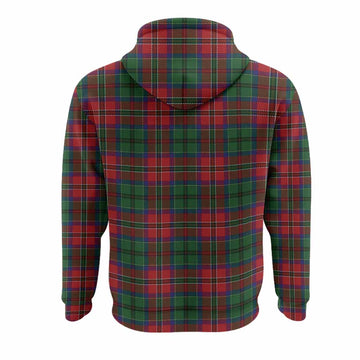 MacCulloch (McCulloch) Tartan Crest Hoodie Ferocious Lion Style