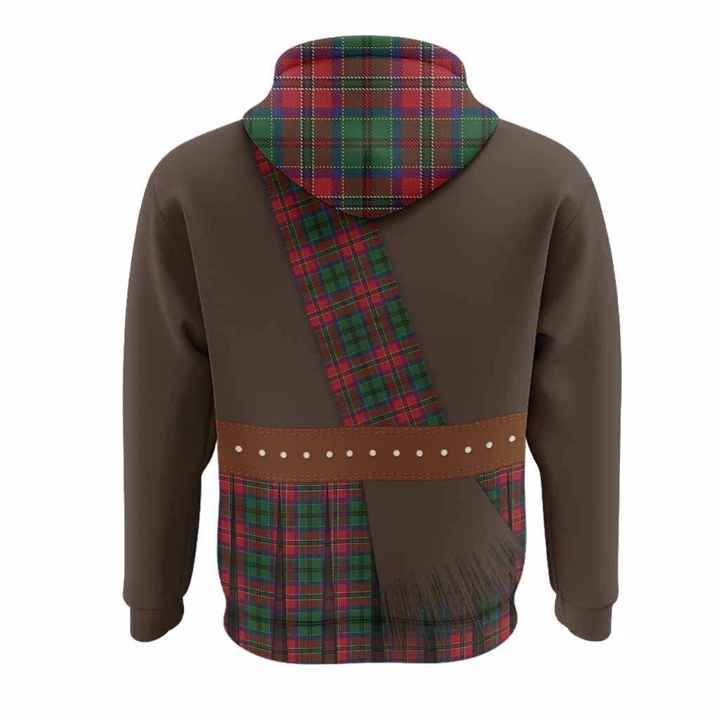 MacCulloch (McCulloch) Tartan Crest Hoodie Kilt Costume Style