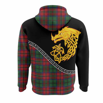 MacCulloch (McCulloch) Tartan Crest Hoodie Legendary Dragon Knot Half Style