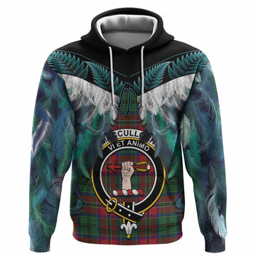 MacCulloch (McCulloch) Tartan Crest Hoodie New Zealand Maori Korowai Cloak