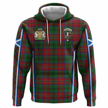 MacCulloch (McCulloch) Tartan Crest Hoodie Scotland Coat of Arm Flag Style - Tartan Vibes Clothing