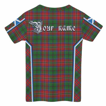 MacCulloch (McCulloch) Tartan Crest Kid T-shirt Scotland Coat of Arm Flag Style
