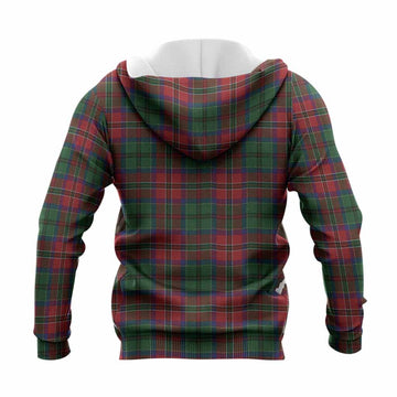MacCulloch (McCulloch) Tartan Crest Knitted Hoodie Ferocious Lion Style