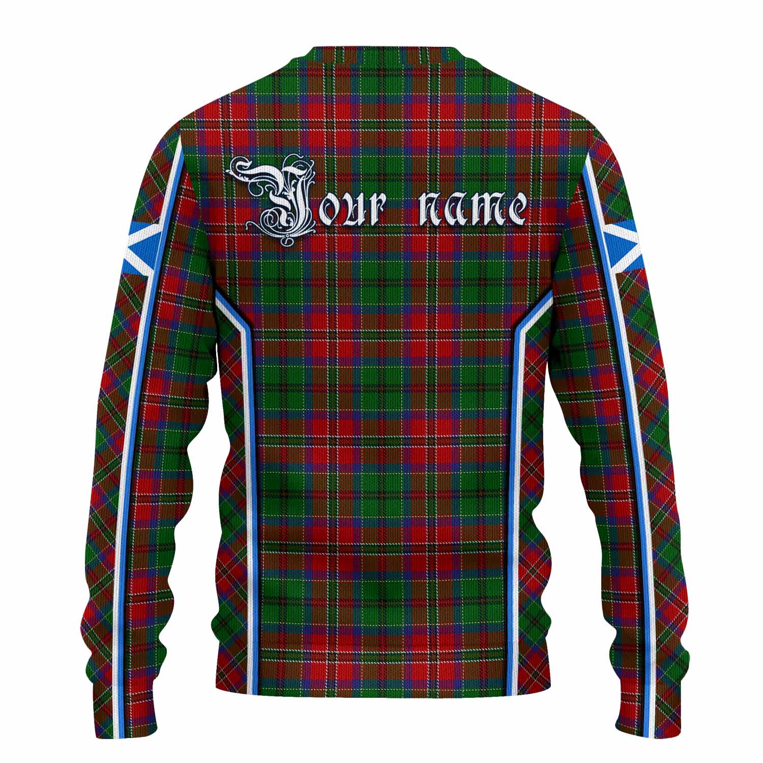 MacCulloch (McCulloch) Tartan Crest Knitted Sweater Scotland Coat of Arm Flag Style - Tartan Vibes Clothing