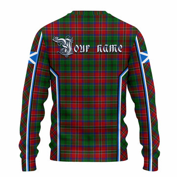 MacCulloch (McCulloch) Tartan Crest Knitted Sweater Scotland Coat of Arm Flag Style - Tartan Vibes Clothing