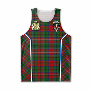 MacCulloch (McCulloch) Tartan Crest Men Tank Top Scotland Coat of Arm Flag Style - Tartan Vibes Clothing