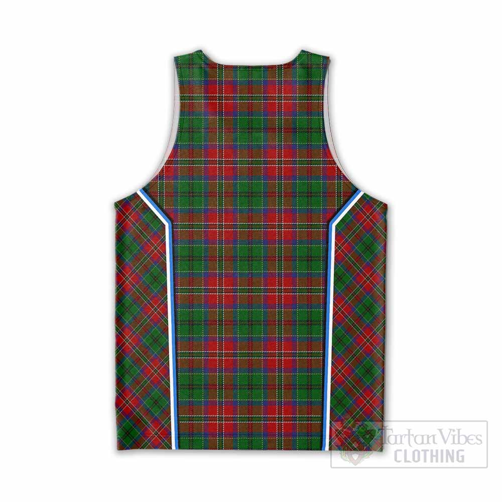MacCulloch (McCulloch) Tartan Crest Men Tank Top Scotland Coat of Arm Flag Style - Tartan Vibes Clothing