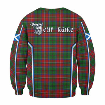 MacCulloch (McCulloch) Tartan Crest Sweatshirt Scotland Coat of Arm Flag Style