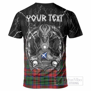 MacCulloch (McCulloch) Tartan Crest T-Shirt Celtic Odin's Raven Legacy