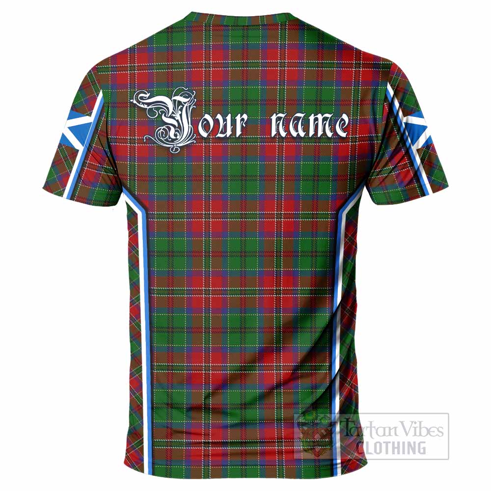 MacCulloch (McCulloch) Tartan Crest T-shirt Scotland Coat of Arm Flag Style - Tartan Vibes Clothing