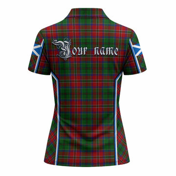 MacCulloch (McCulloch) Tartan Crest Women's Polo Shirt Scotland Coat of Arm Flag Style - Tartan Vibes Clothing