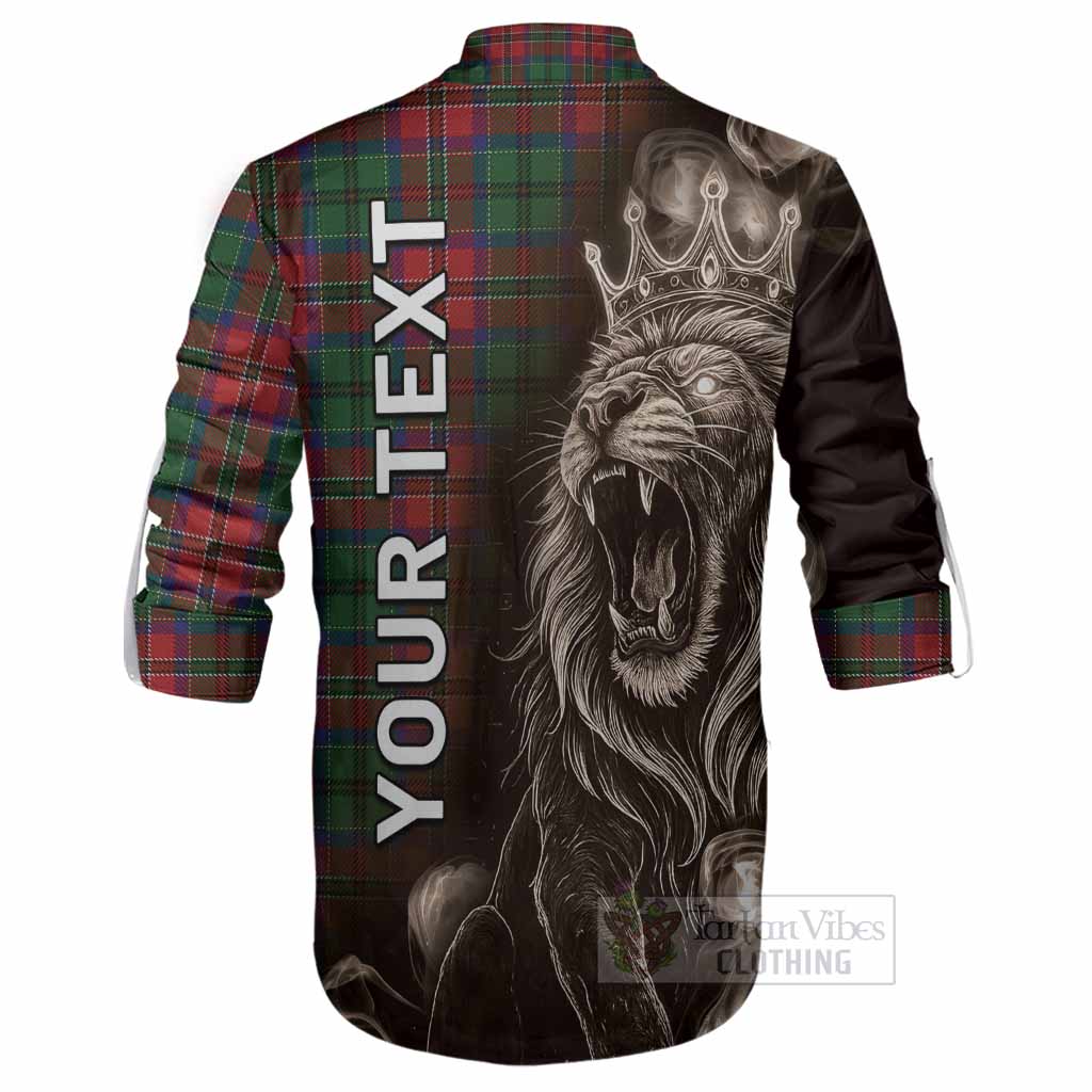 MacCulloch (McCulloch) Tartan Ghillie Shirt Roaring Lion Heritage