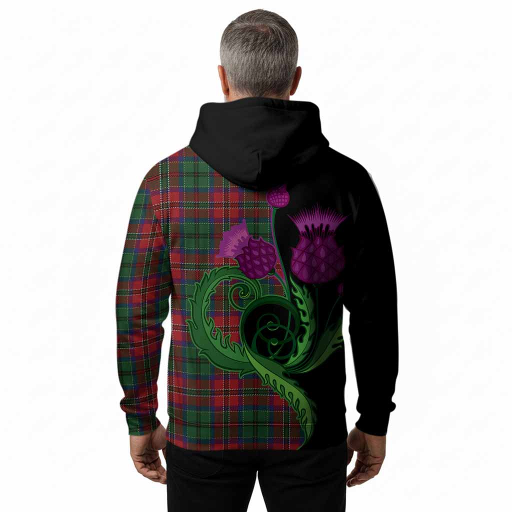 MacCulloch (McCulloch) Tartan Hoodie Traditional Scottish Thistle