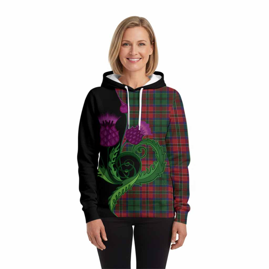 MacCulloch (McCulloch) Tartan Hoodie Traditional Scottish Thistle