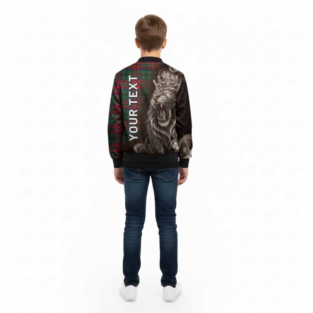 MacCulloch (McCulloch) Tartan Kid Bomber Jacket Roaring Lion Heritage