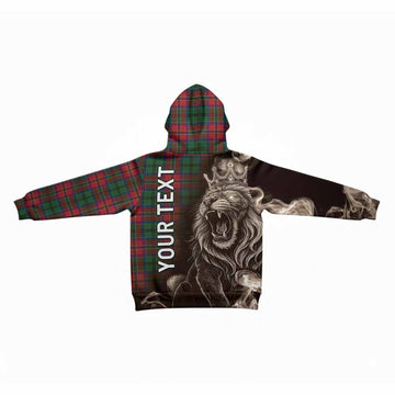 MacCulloch (McCulloch) Tartan Kid Hoodie Roaring Lion Heritage