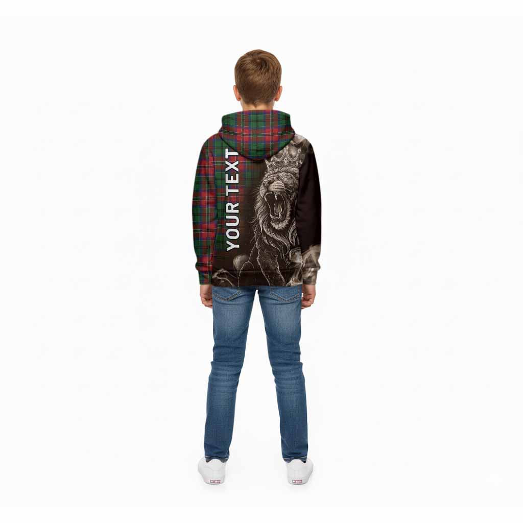 MacCulloch (McCulloch) Tartan Kid Hoodie Roaring Lion Heritage