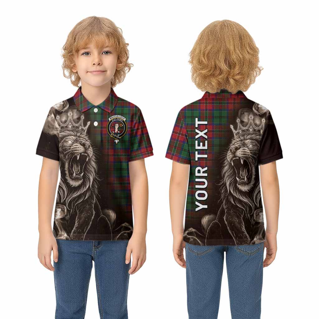 MacCulloch (McCulloch) Tartan Kid Polo Shirt Roaring Lion Heritage