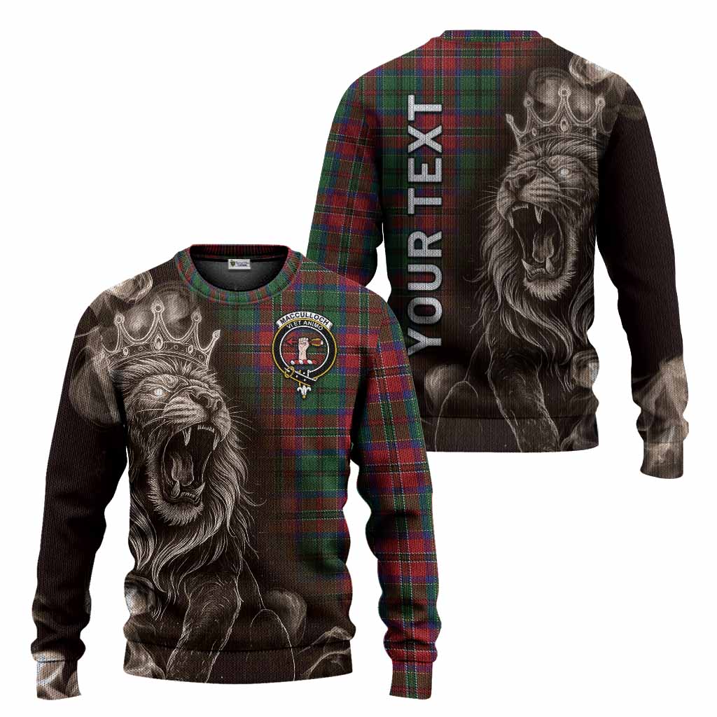 MacCulloch (McCulloch) Tartan Knitted Sweater Roaring Lion Heritage