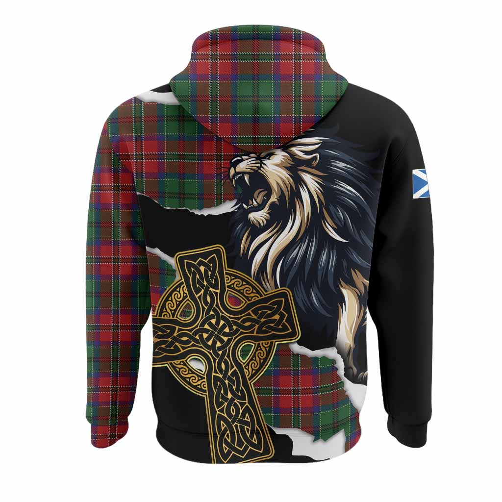 MacCulloch (McCulloch) Tartan Scottish Hoodie Lion Celtic Heritage