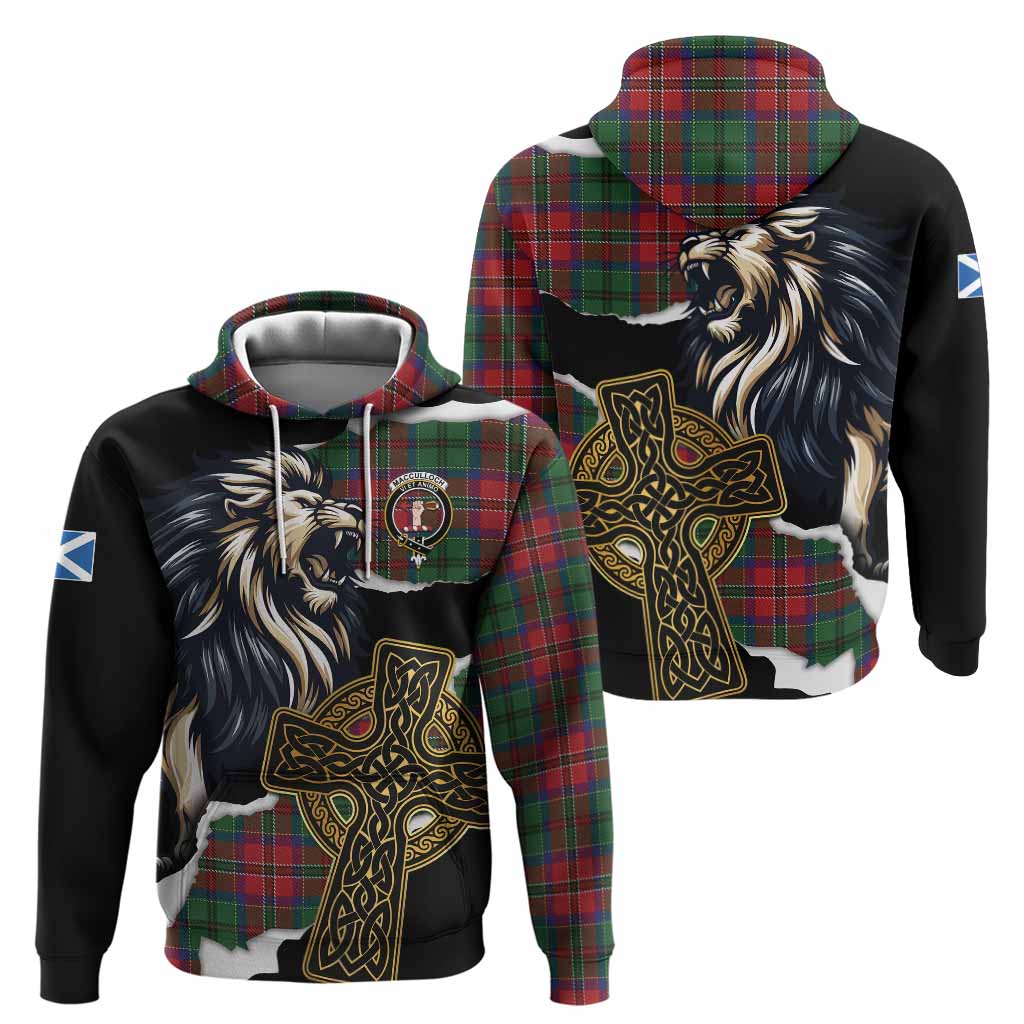 MacCulloch (McCulloch) Tartan Scottish Hoodie Lion Celtic Heritage