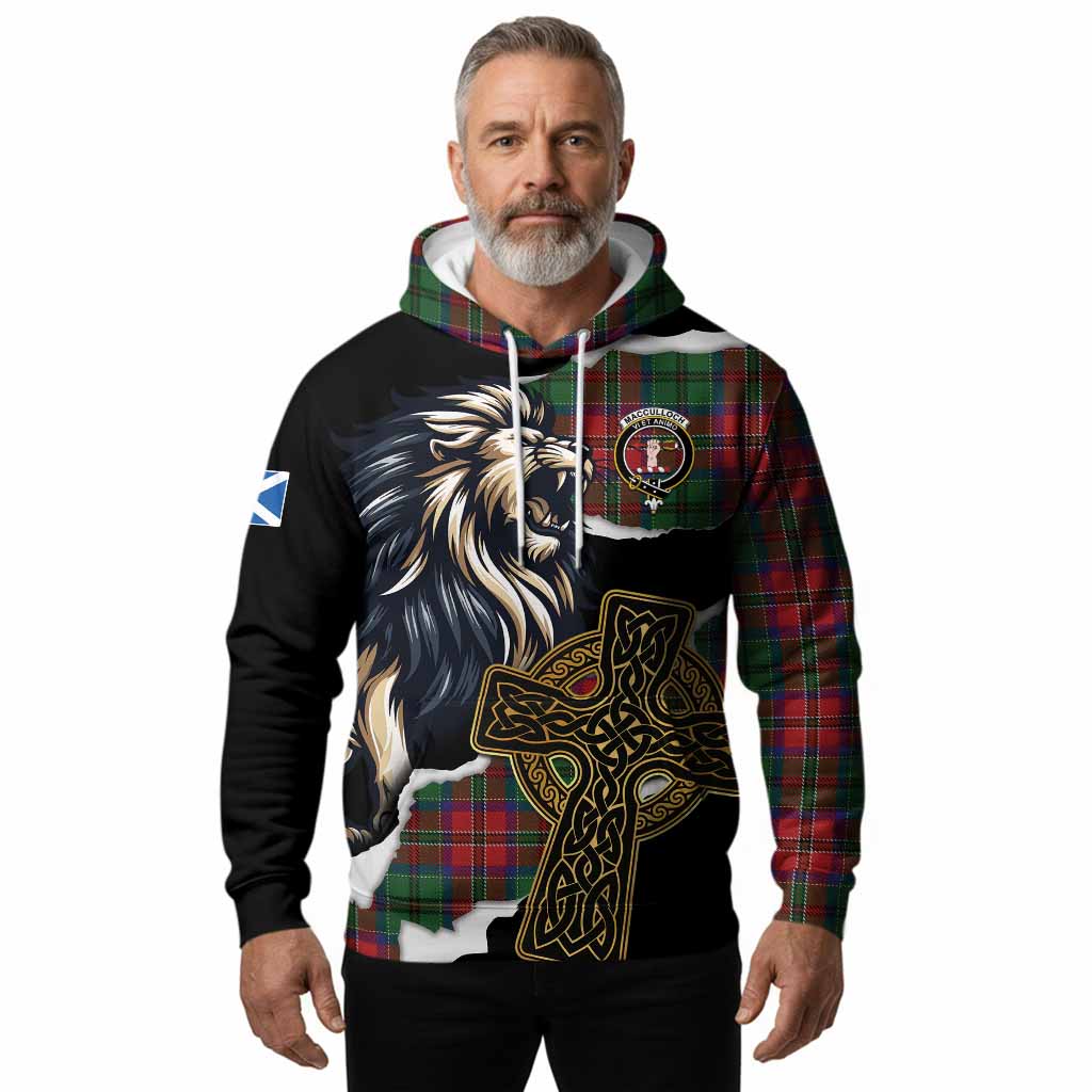 MacCulloch (McCulloch) Tartan Scottish Hoodie Lion Celtic Heritage
