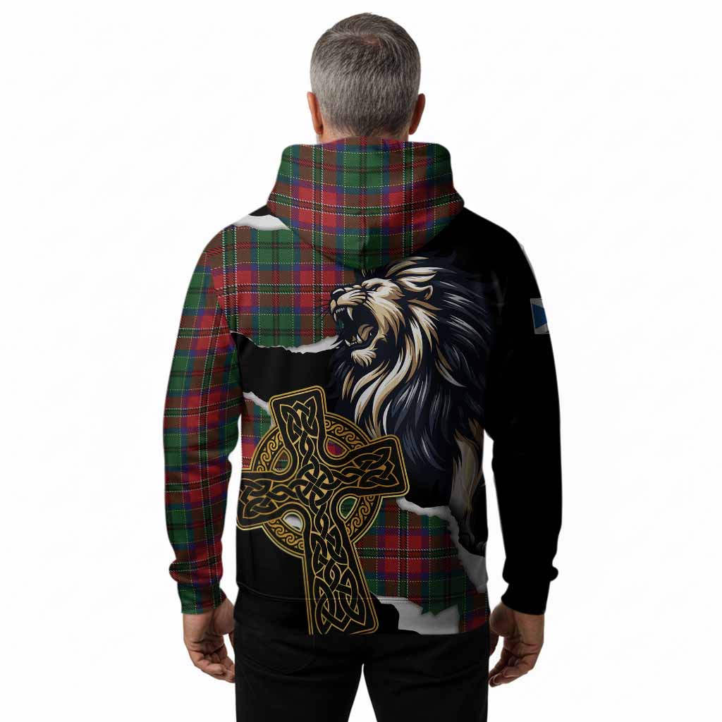 MacCulloch (McCulloch) Tartan Scottish Hoodie Lion Celtic Heritage